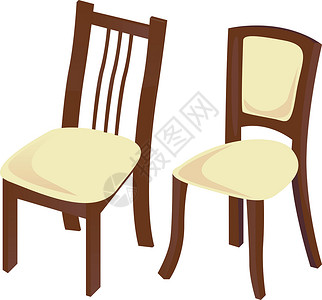 椅子家具木头织物背景图片
