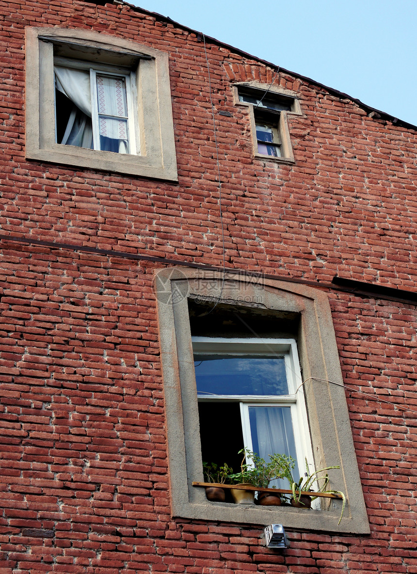 旧砖墙雕像住宅房地产房子居住公寓建筑首都白色宽慰图片