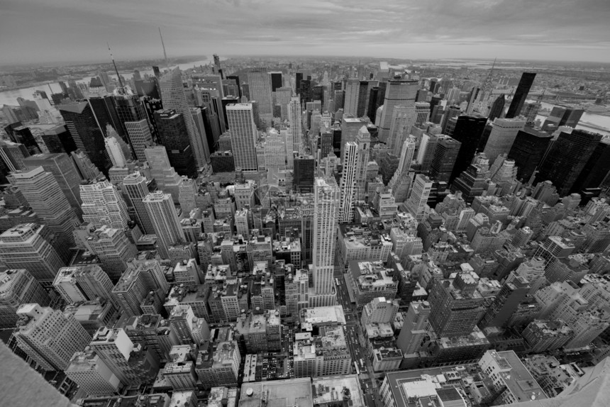 曼哈顿视图建筑学城市摄影建筑地标顶层市中心旅游甲板商业图片