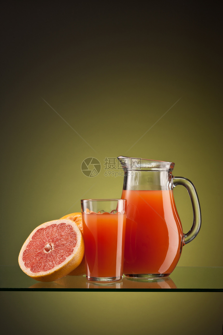 葡萄果汁柚子水壶食物玻璃水果投手绿色液体器皿图片