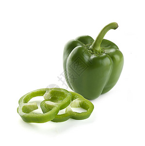 绿色辣椒胡椒蔬菜隔断食物背景图片