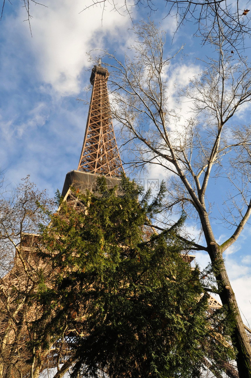 巴黎埃菲尔铁塔纪念碑历史建筑首都地标风景建筑学历史性天空城市图片