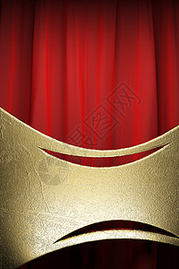 金色的红幕出版物娱乐窗帘展览奖项金属歌剧奢华剧院马戏团背景图片