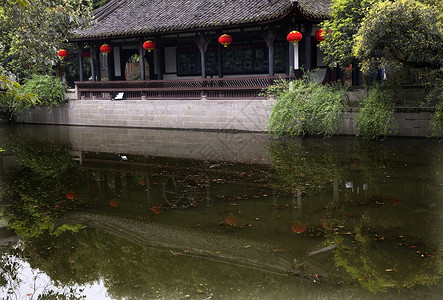 成都三大炮四川成都三大王国 武侯圣殿背景