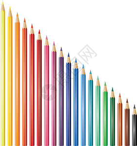 矢量铅笔蓝色办公室紫丁香木头学生工作多样性大学紫色彩虹背景图片