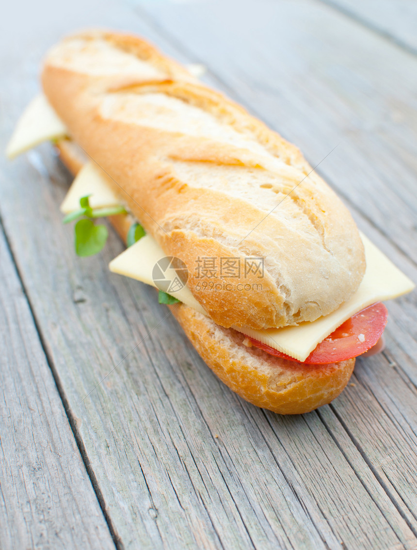 子三明治小酒馆午餐熟食面包营养咖啡厅潜艇美食火腿图片