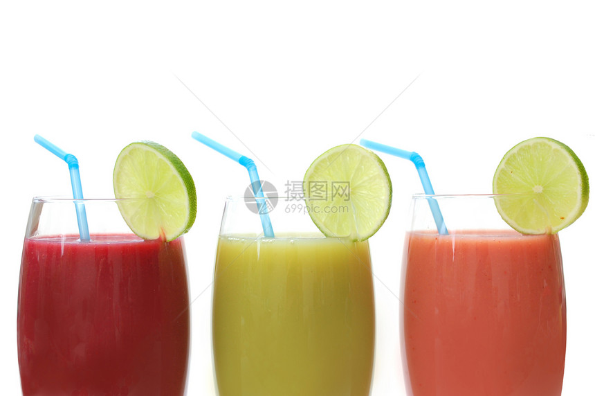 果汁水果奶昔稻草饮料冰沙养分派对玻璃液体茶点图片