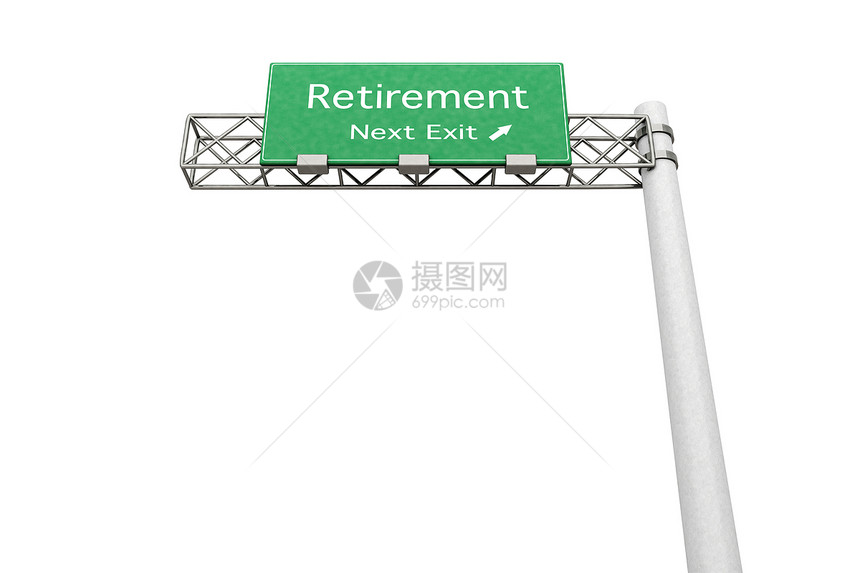 公路标志退休人员路标驾驶框架广告牌薪水预报生活白色运输养老金图片