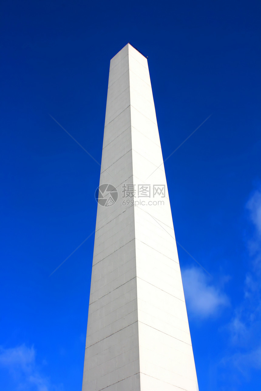 布宜诺斯艾尔的方尖碑中心历史性天空城市首都交通国家雕塑旅行建筑学图片