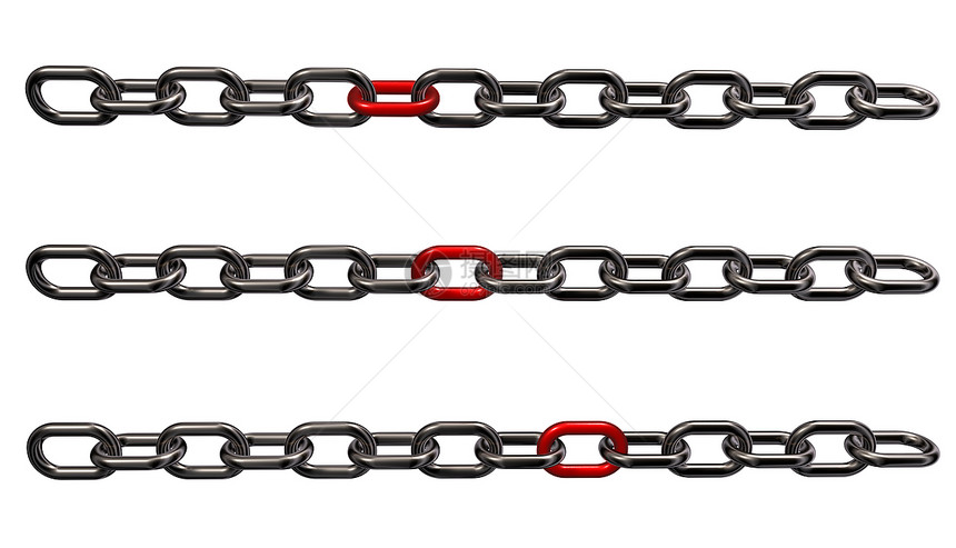 金属链框架插图安全工具金属力量工业图片