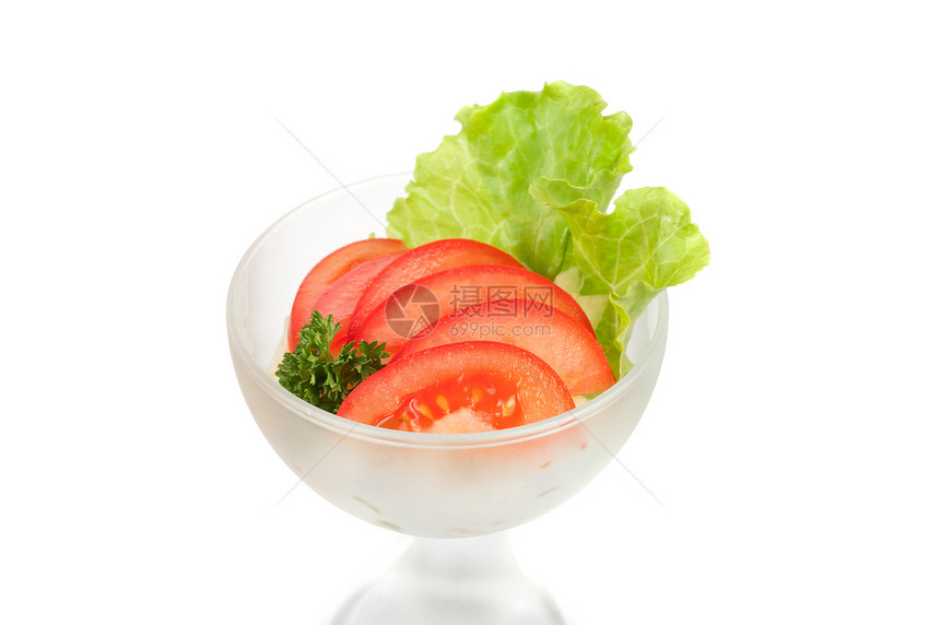 新鲜沙拉饮食蔬菜美食黄瓜叶子午餐洋葱敷料盘子烹饪图片
