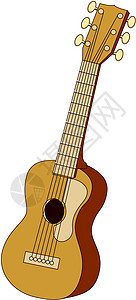吉他对白背景吉他艺术品绘画动画片插图艺术徽标图纸音乐卡通片背景图片