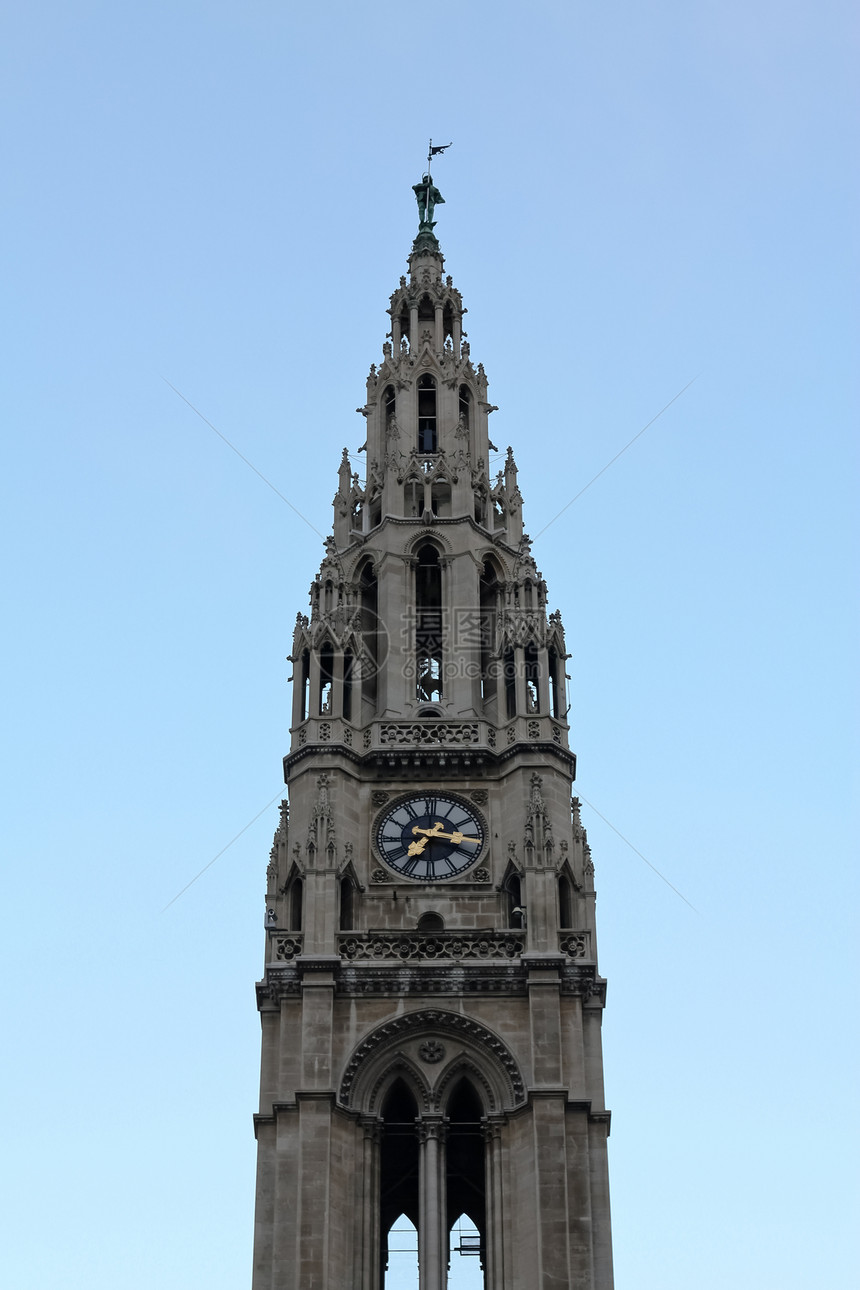 维也纳市政厅塔图片