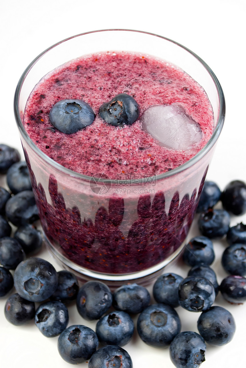 蓝莓冰雪水果甜点奶制品奶油食物液体营养酸奶茶点浆果图片