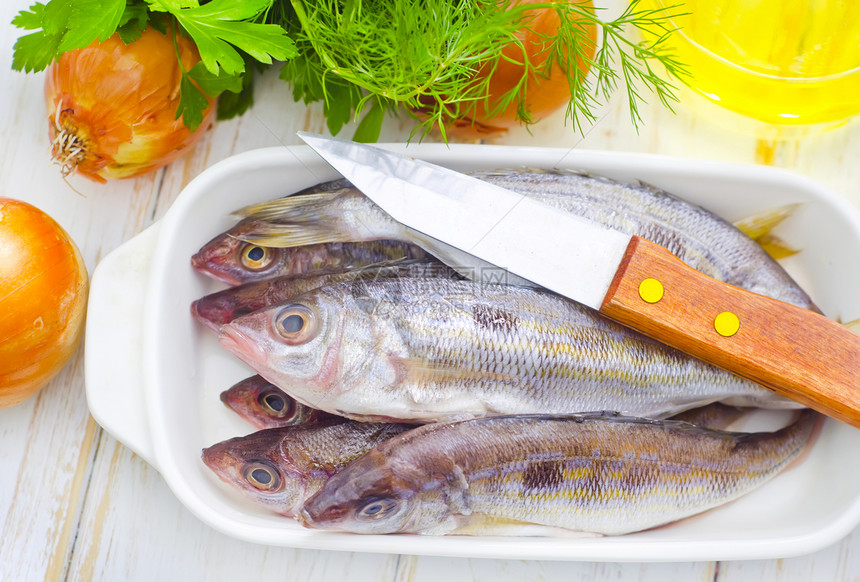 鲜鱼香菜餐厅营养海鲜皮肤饮食食物钓鱼美食市场图片