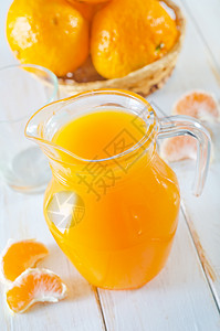 橘子汁茶点甜点农业果汁饮食水果早餐玻璃饮料热带背景图片