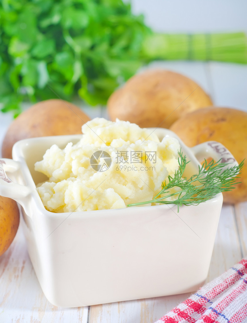 土豆泥蔬菜木头糖类食物烹饪卷曲牛奶黄油状物厨房图片