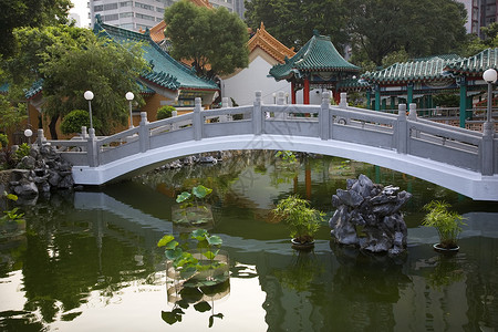 中国好财水花园大桥 映射王泰信高清图片