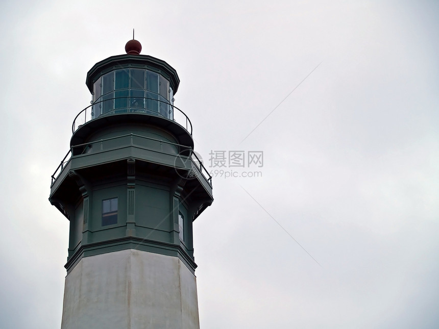 华盛顿西港西港灯塔爬坡警卫保险沿海房子指导悬崖海洋罗盘阳光图片