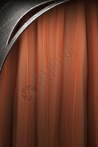 红色窗帘上的金属框架马戏团推介会娱乐品牌建造奖项剧院木板出版物背景图片
