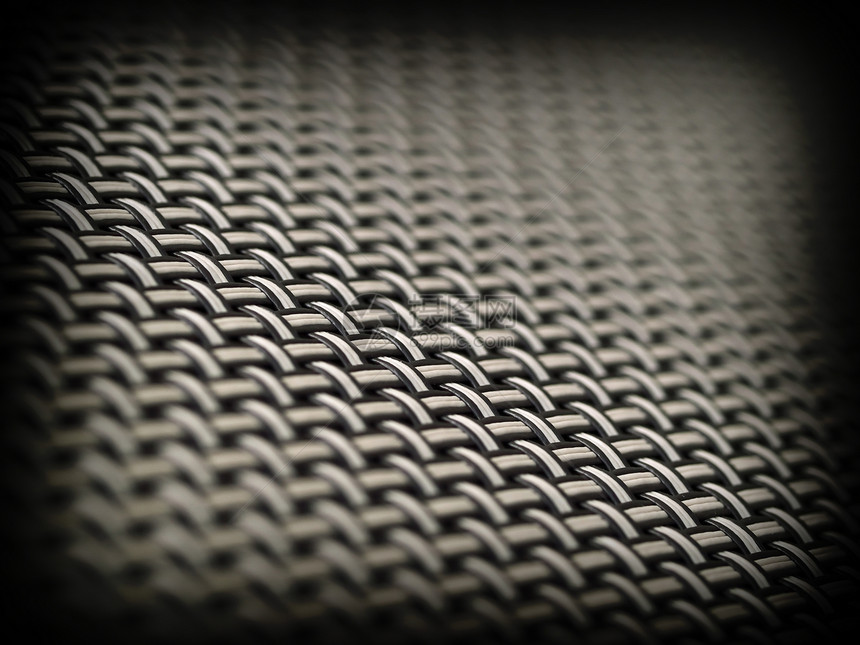 编织模式作为背景显示可重复使用的背景正方形床单工业织物框架塑料灰色网格墙纸地面图片