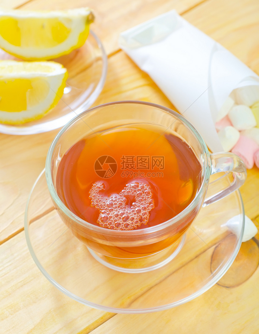 新鲜茶茶小吃浅滩小丘糖果饮料葡萄糖木头液体玻璃糕点图片