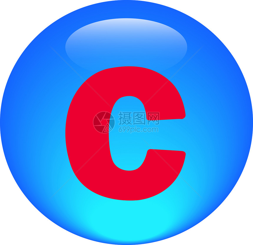 字母缩写图标符号字母 C图片