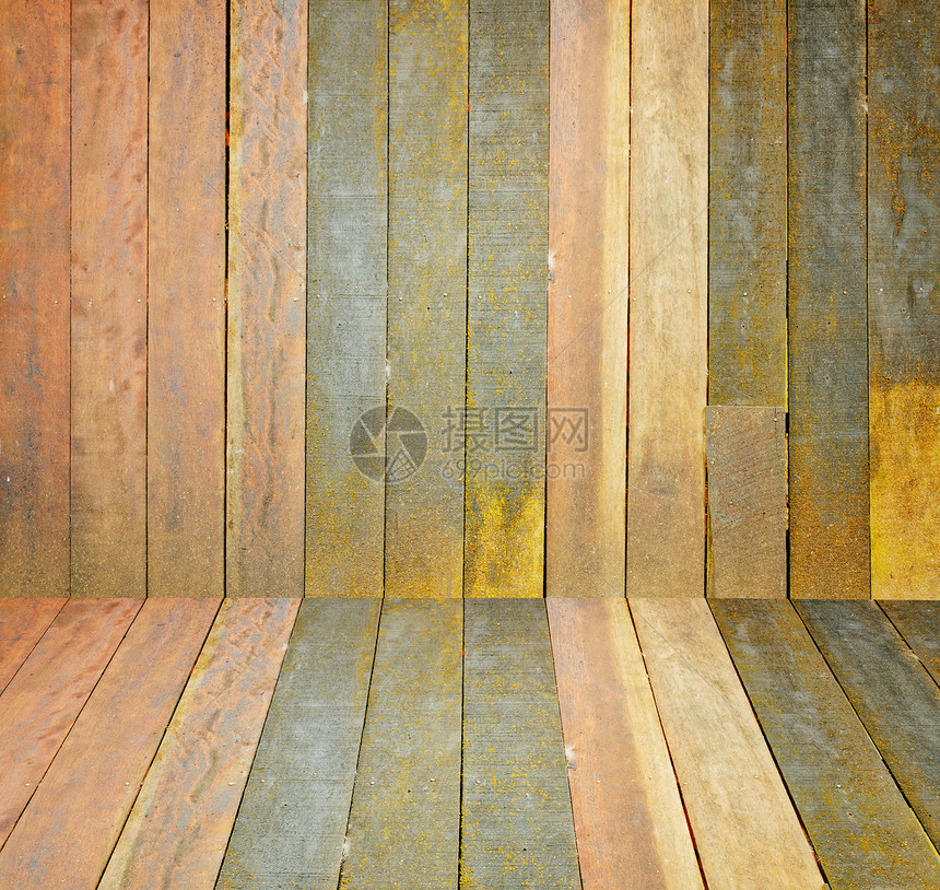 古老的木板墙硬木地面木工柱子材料粮食橡木阴影木头边界图片