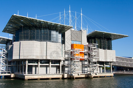 海洋学 葡萄牙里斯本城市建筑学建筑旅行博览会海洋晴天旅游背景图片