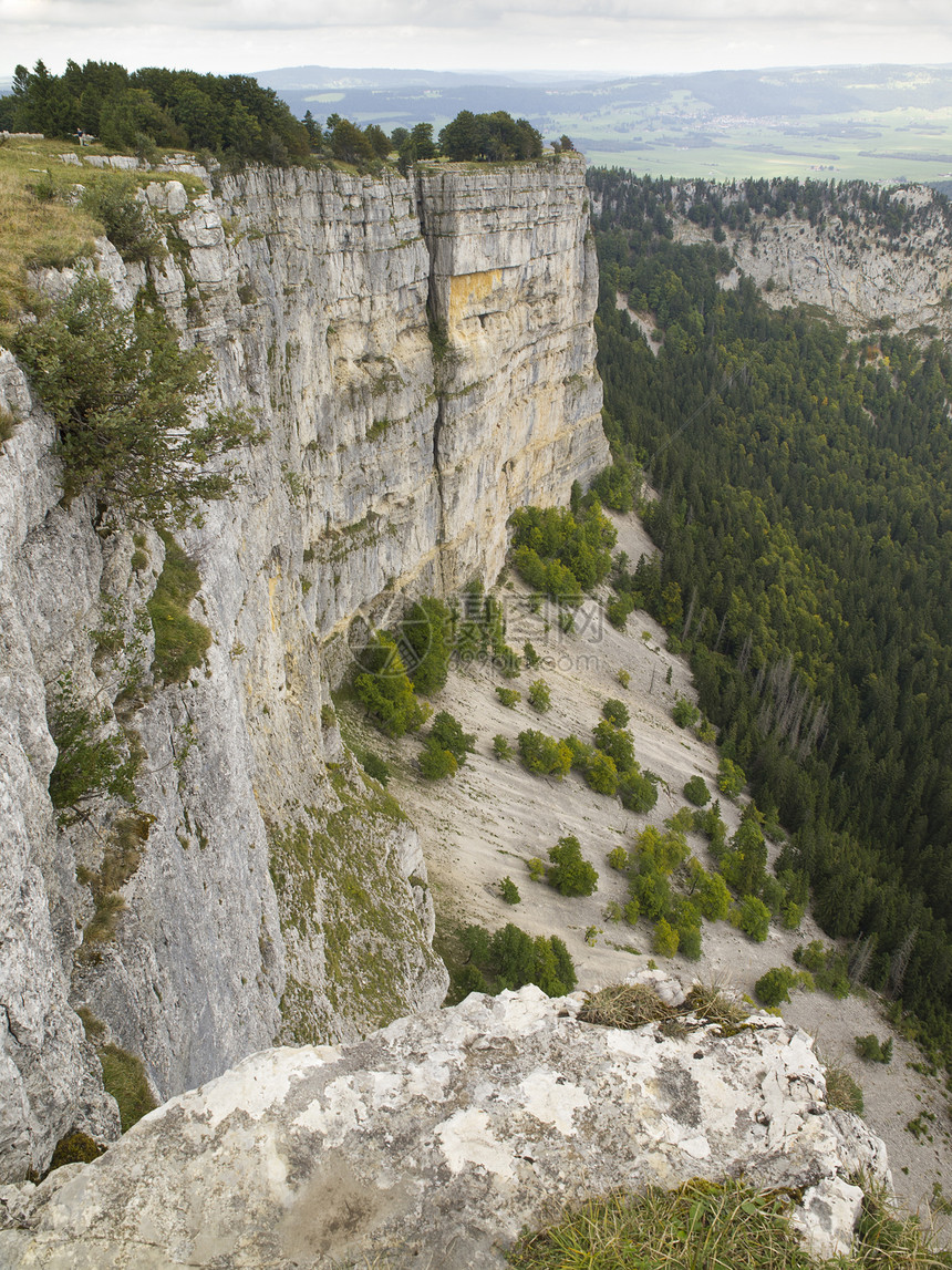 瑞士的危险马戏团森林远景远足货车半圆编队地形悬崖图片