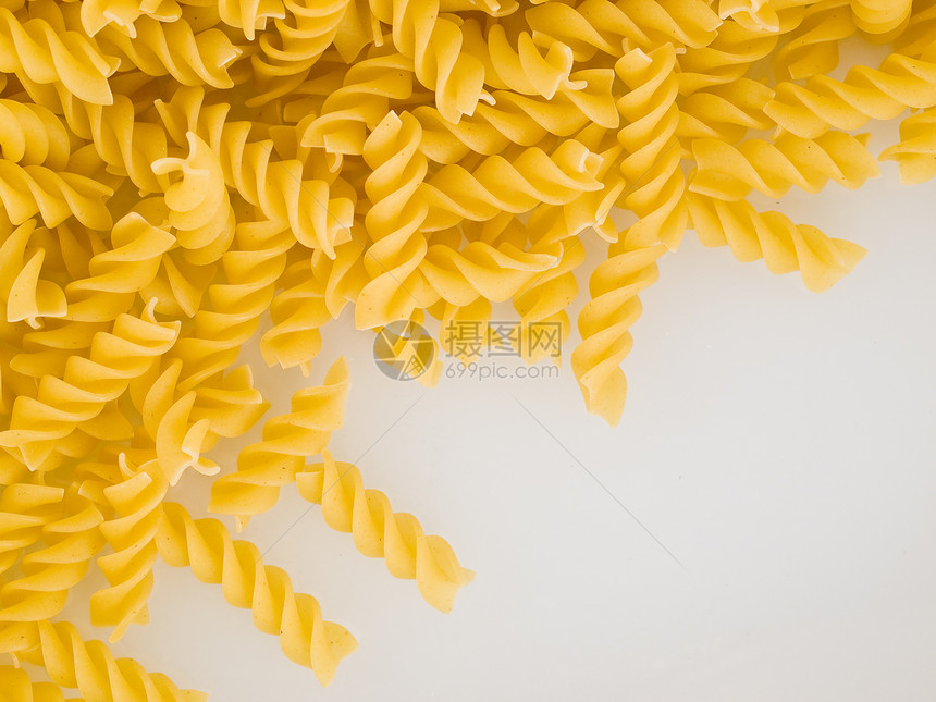 无标题午餐螺旋黄色粮食宏观食物营养纹理盘子面条图片