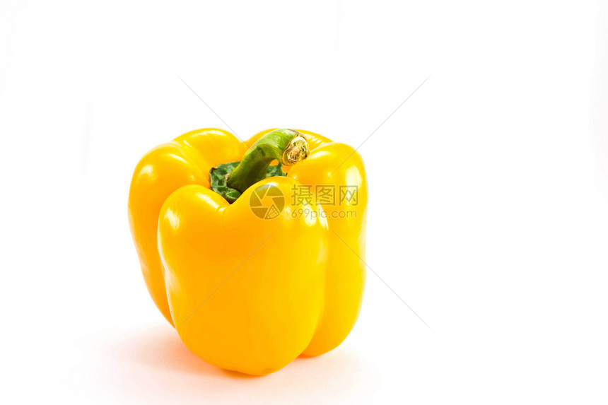 白色背景的胡椒蔬菜美食橙子植物水果工作室食物农场烹饪营养图片
