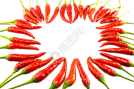 辣椒绿色白色植物红色厨房背景图片