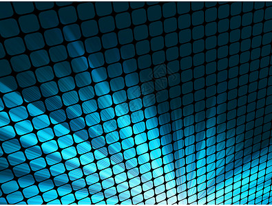 3D马赛克EPS 8蓝色正方形太阳创造力夜生活公司墙纸推介会马赛克网络背景图片