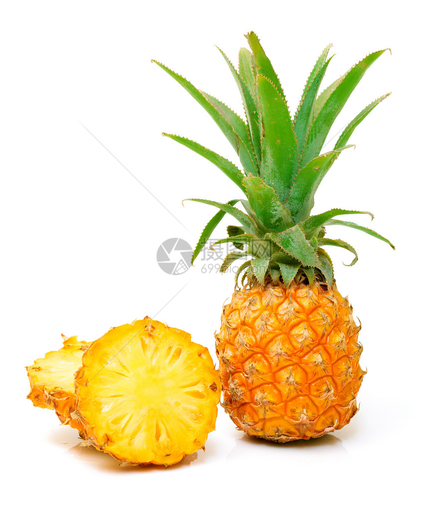 Ripe Ripe 菠萝水果食物橙子果汁叶子养分热带植物甜点小吃美食图片