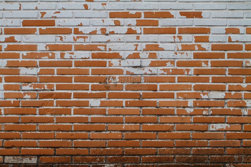 红砖的旧墙积木历史石膏建筑材料城市水泥墙纸砖块石头图片