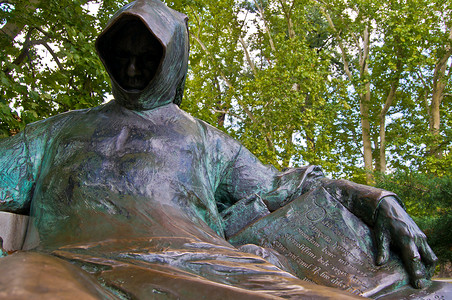 匿名金属雕像纪念碑雕塑青铜纪念馆身份公园名氏作者高清图片