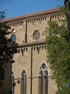 阿雷佐     圣多纳图斯哥特大教堂拱门节日宗教建筑学大教堂背景图片