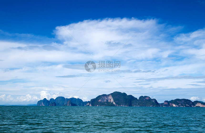 海和海天空假期海浪岩石异国旅行海岸蓝色热带支撑图片