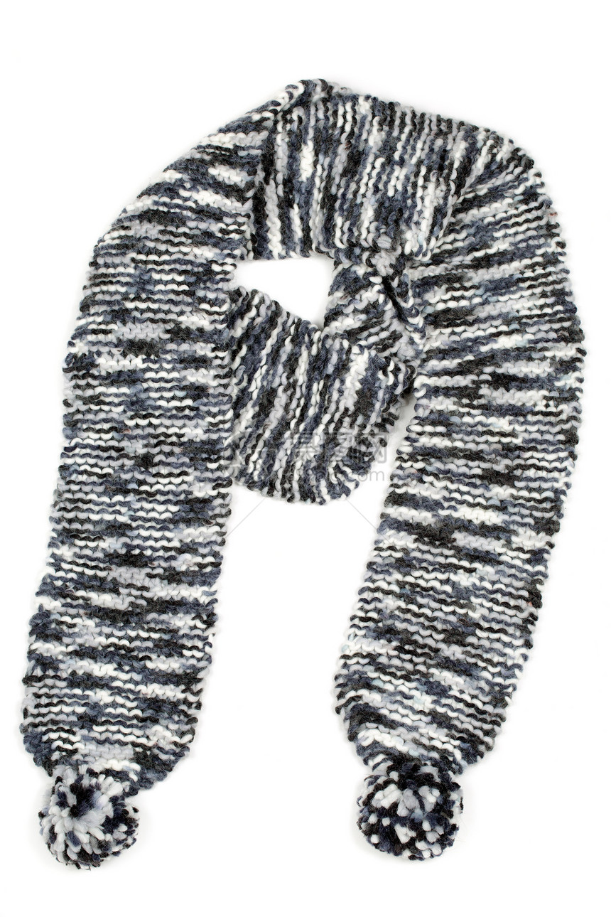 灰色围巾白色领结羊毛季节边缘配饰纺织品织物服装天气图片