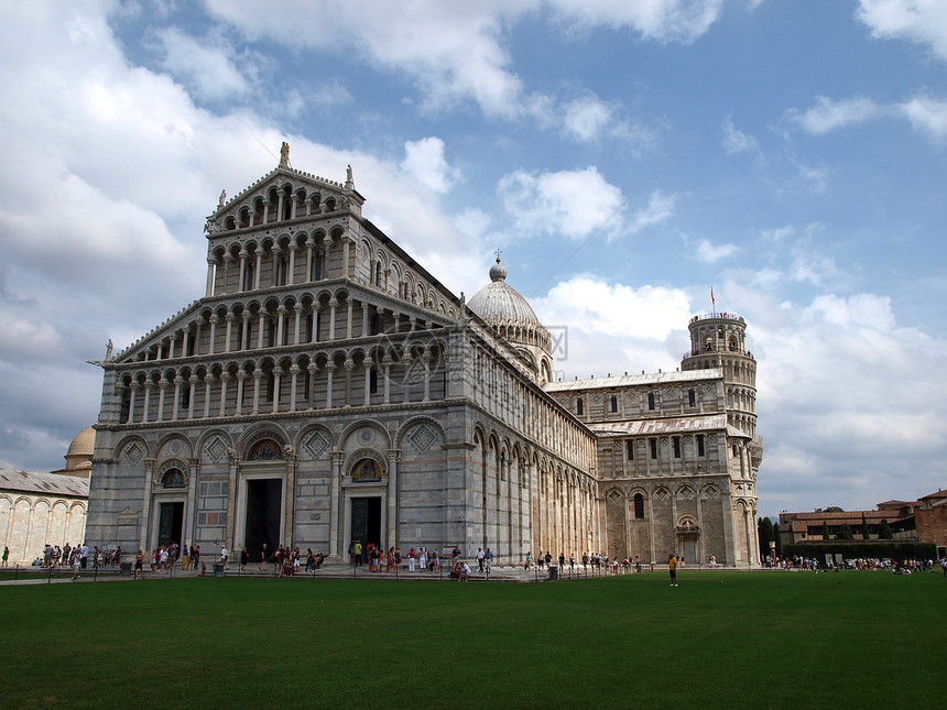 Pisa  米拉科利广场的Duomo地标天炉广场稀有性宗教拱门正方形大教堂教会圆顶图片