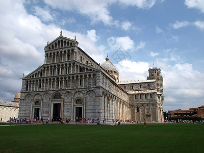 奇迹的圣玛利亚Pisa  米拉科利广场的Duomo地标天炉广场稀有性宗教拱门正方形大教堂教会圆顶背景