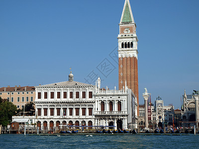 威尼斯旅行旅游游客广场天空晴天景观城市大教堂假期背景图片