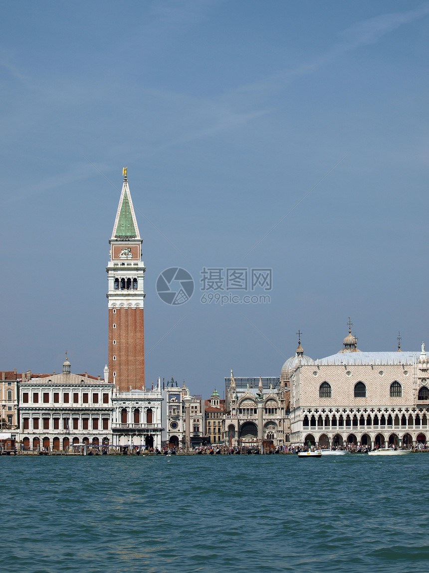 威尼斯狮子旅行观光圆顶大教堂景观全景广场宫殿嵌合体图片