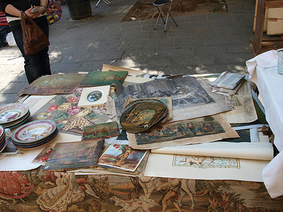 威尼斯 - 市场所有可以出售的东西背景图片