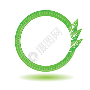 生态标签植物生活标识白色绿色环境生物叶子部门数字背景图片