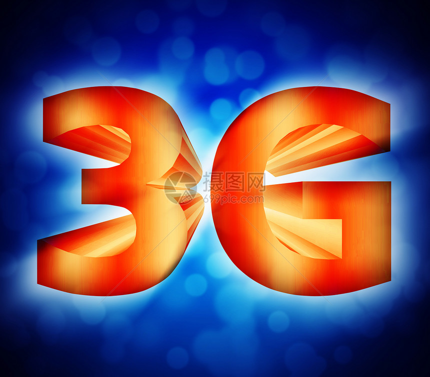 3G 网络符号通讯器标准背景上网光谱细胞数据电脑屏幕频率图片