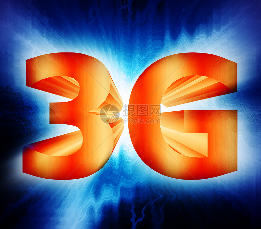 3G 网络符号上网机动性通讯器通信频率消息展示全球速度电话图片
