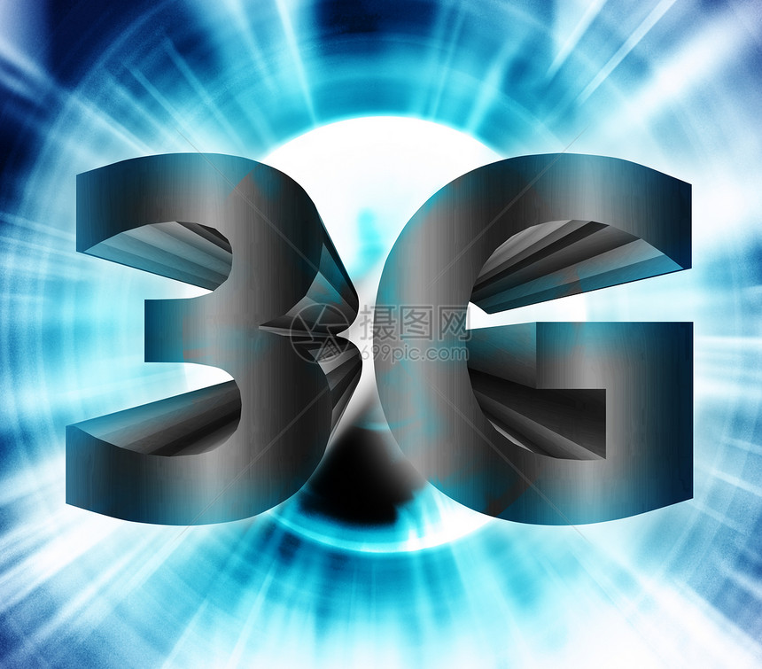 3G 网络符号系统速度魔法互联网屏幕全球技术移动彩信消息图片