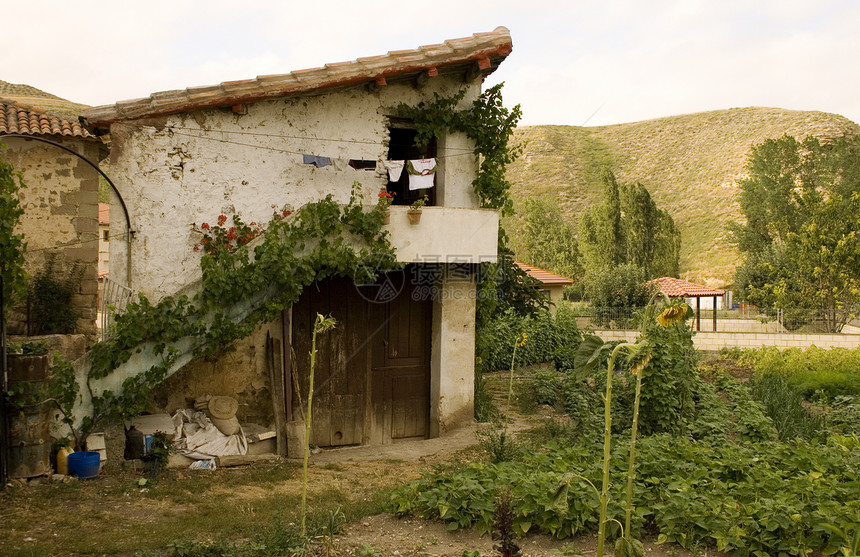 小小房子居住方式小屋植物植被农村乡村图片